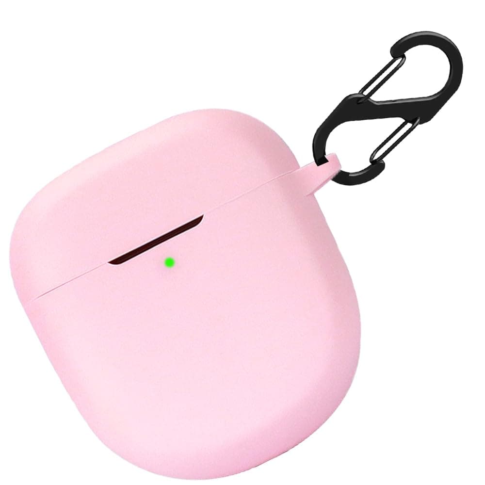 Silikon Hülle für Bose QuietComfort Ultra Tasche mit Keychain (Pink) 🎧🔒