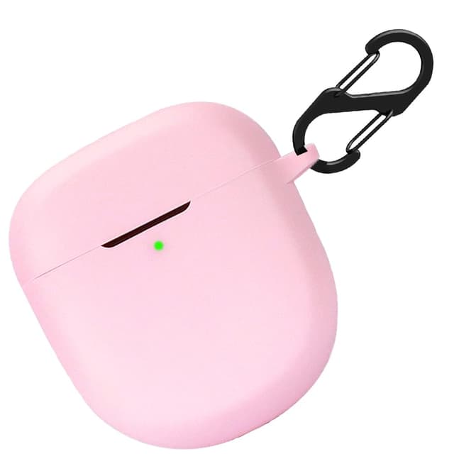 Silikon Hülle für Bose QuietComfort Ultra Tasche mit Keychain (Pink) 🎧🔒