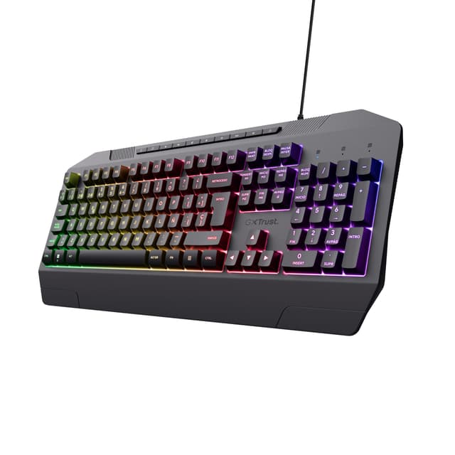 🎮🌍 Trust Gaming GXT 836 Evocx Teclado Gaming QWERTY Español 🌱🔥