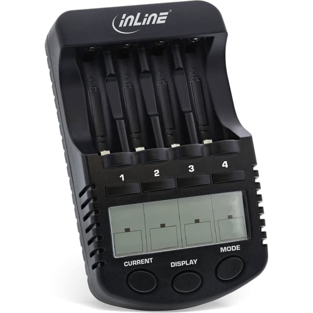 🔋🔌 InLine 01287 Premium Schnell-Ladegerät - Bis zu 60% Rabatt! 🎉