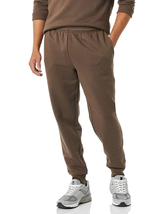 🏃‍♂️ Amazon Essentials Herren Jogginghose, Fleece, XXL Mittel Braun - Angebot!