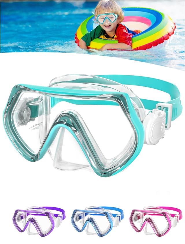 Taucherbrille Kinder und Schnorchelmaske Kinder Set 🌊