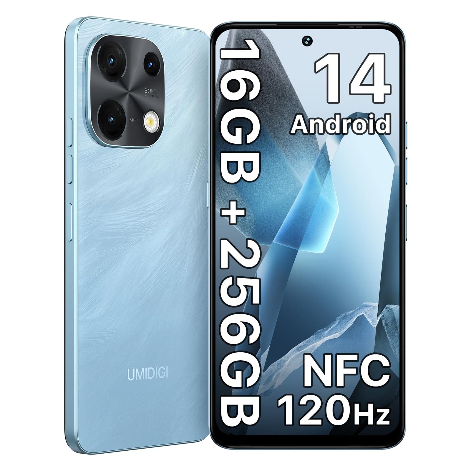 UMIDIGI Note 100 Handy ohne Vertrag - Android 14 Smartphone