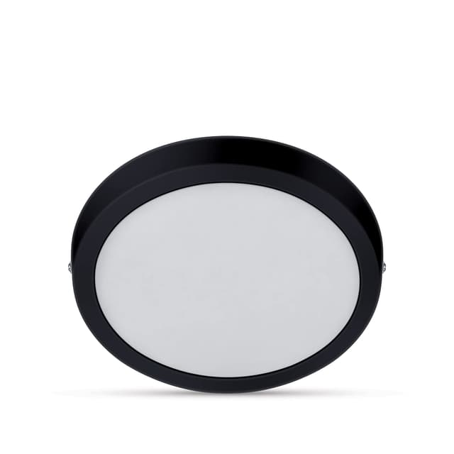 Philips LED Einbauspot Slim Surface, 20W, warmweißes Licht (2700K), rund, Schwarz ⭐️💡