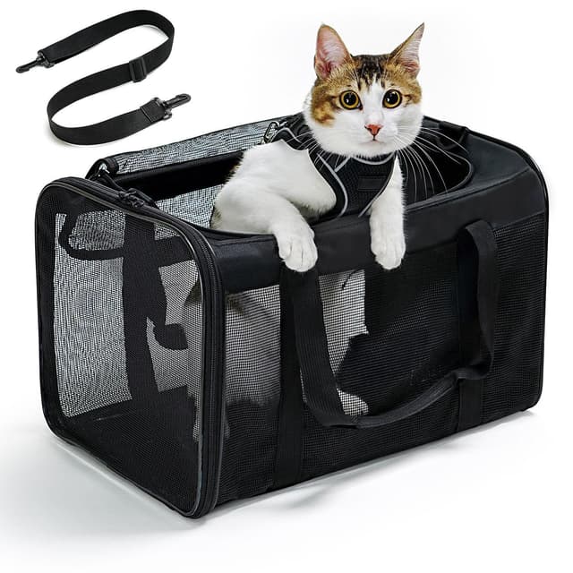 🐱 Conlun Katzentransportbox: Weiche Katzentransporttasche für kleine & mittelgroße Katzen 🐾