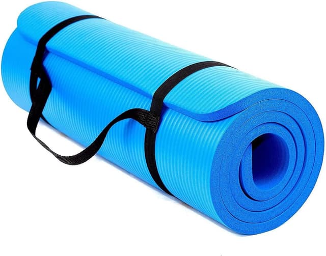TechFit Yogamatte Rutschfest 10mm - Perfekte Fitnessmatte für Zuhause 🧘‍♀️