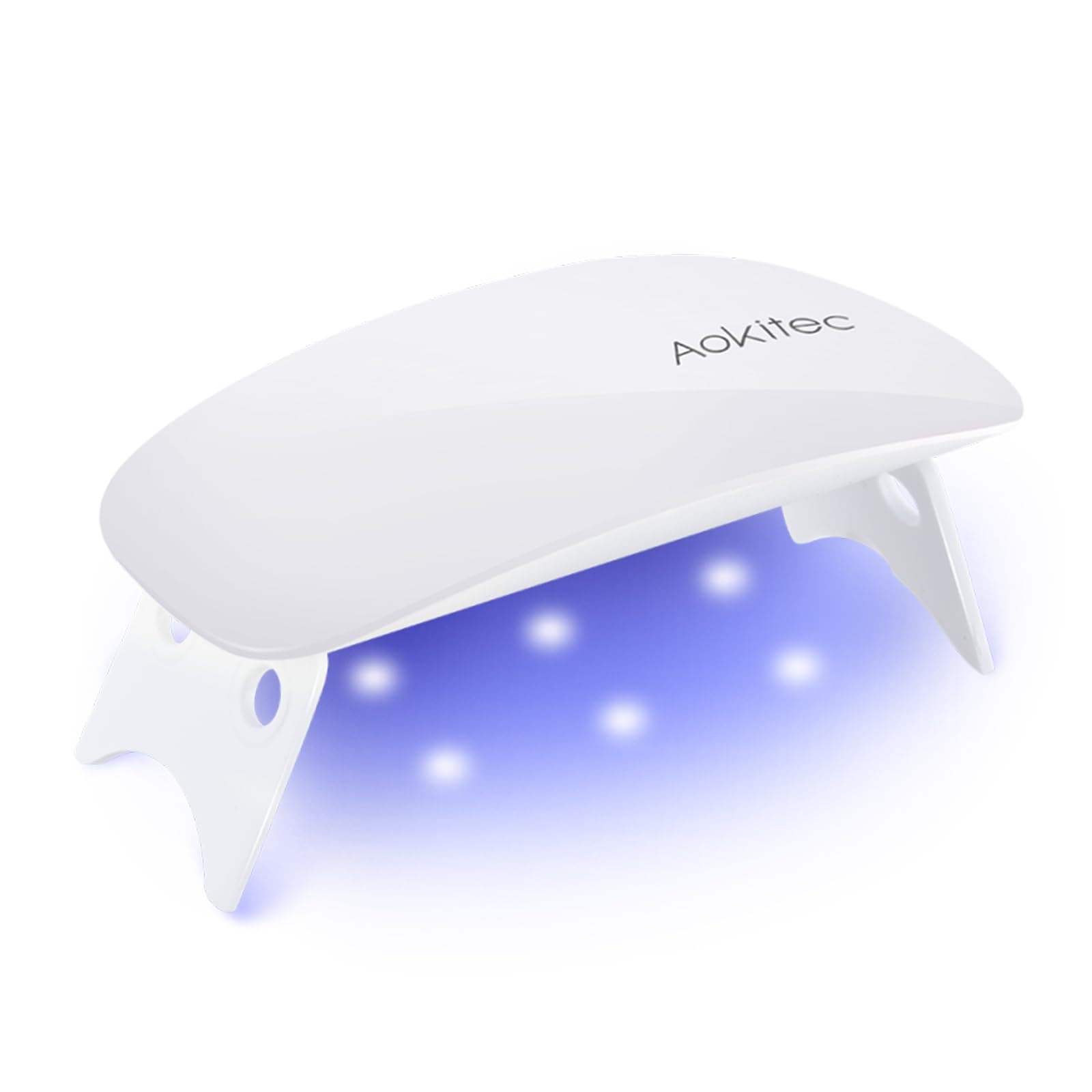 Aokitec Mini UV LED Nagellampe - Tragbarer Nageltrockner in Mausform 🌟