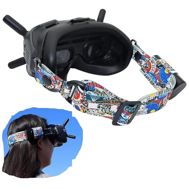 🔥 Tmom Verstellbarer Kopfbügel für DJI FPV-Brille V2 🔥
