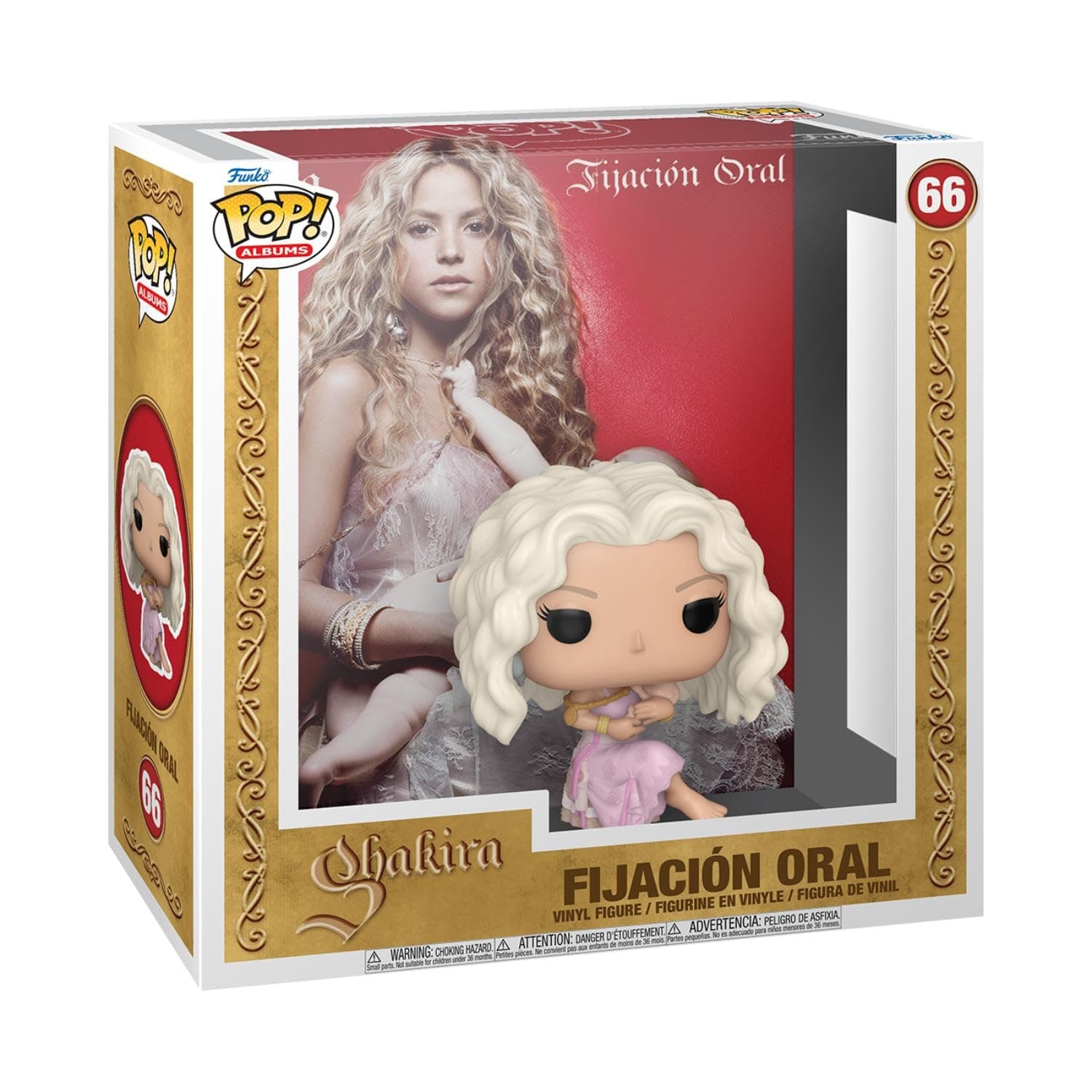 🎶 Funko POP! Albums: Shakira - Oral Fixation Vol. 1 Vinyl-Sammelfigur 🎁