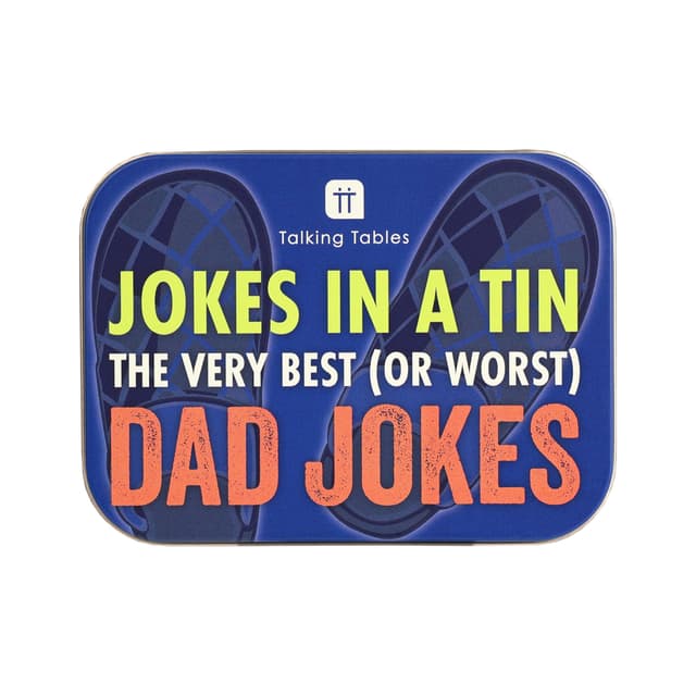 Talking Tables 100 Karten Papa-Witze 🃏 Lustiges Familien-Spiel 🎁 Vatertag, Geburtstag, Weihnachten 🎅