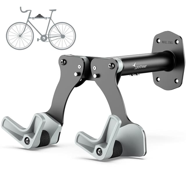 🚴‍♂️ Sportneer Fahrrad Wandhalterung - Hochfeste Aluminium Fahrradhalterung Wand 🚴‍♀️