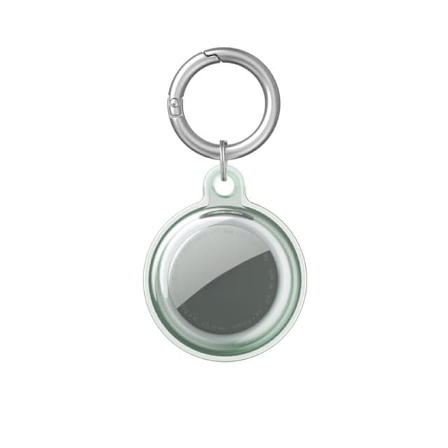 🔒🍏 Wasserdichte Hülle für Apple AirTag in Transparentes Grün - 360° Vollschutz! 🌊