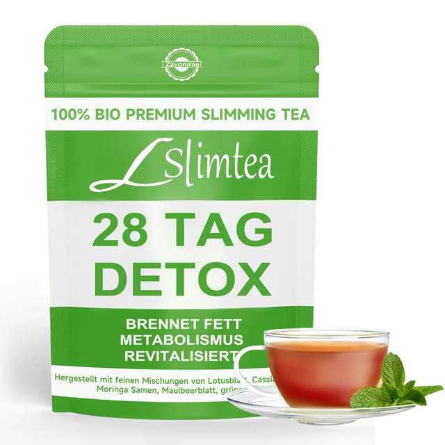 🍵 Detox Tee zum Abnehmen - Einzigartige Kräutermischung für Gesundheit & Wohlbefinden 🌿