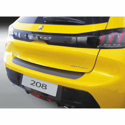 🔥 Reduziert! RGM ABS Heckstoßstangenschutz Schwarz - Peugeot 208 II 5-türer 🚗💥