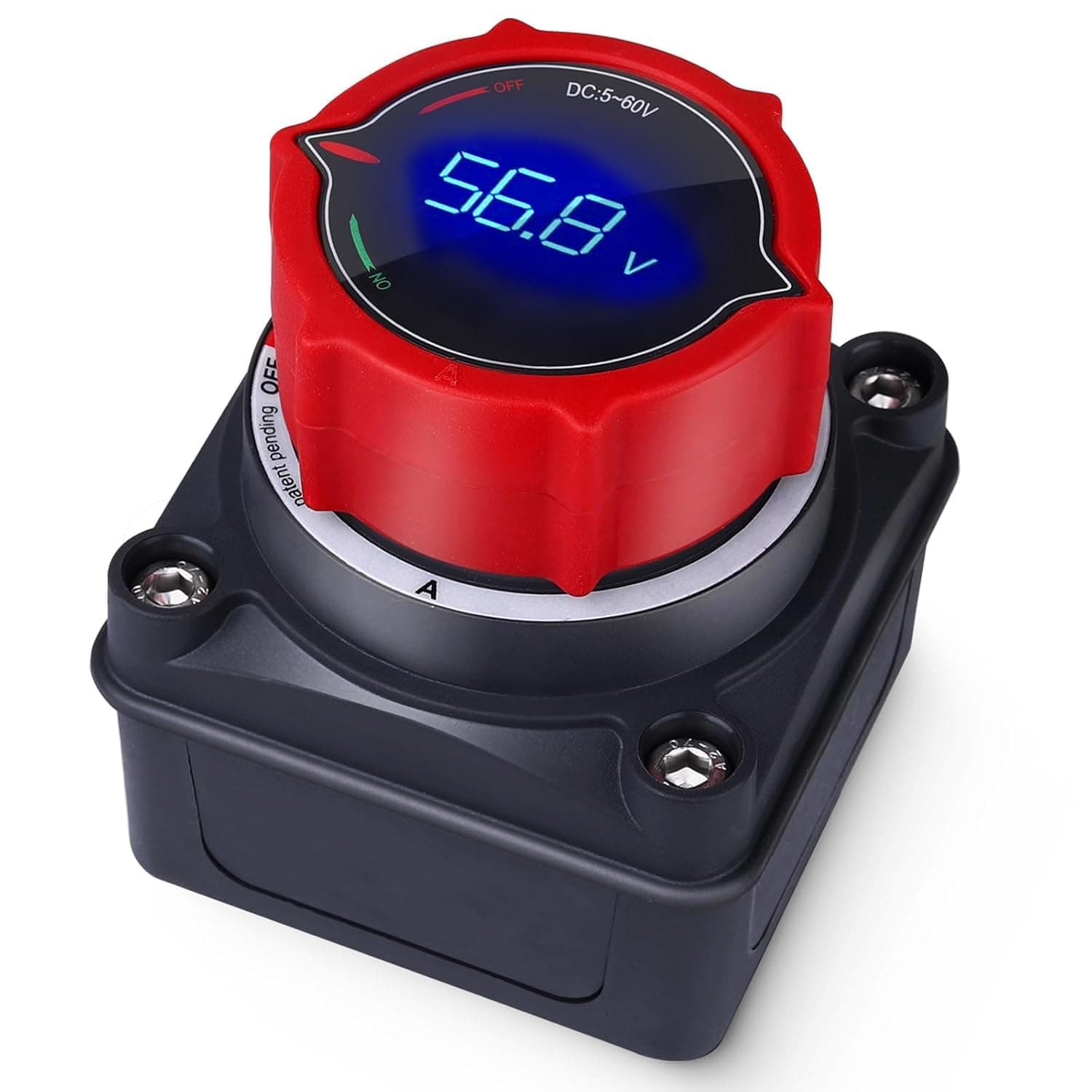 🔋 Upgrade Batterietrennschalter mit Voltmeter DC 5-60V