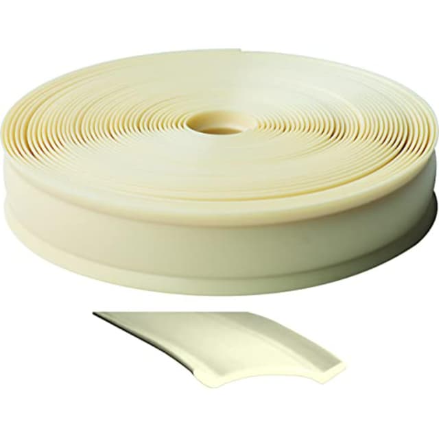 🚐 RV Designer E463 Vinyl-Einsatzleiste, 2,5 cm, 30,5 m - Kolonialweiß 🛠️