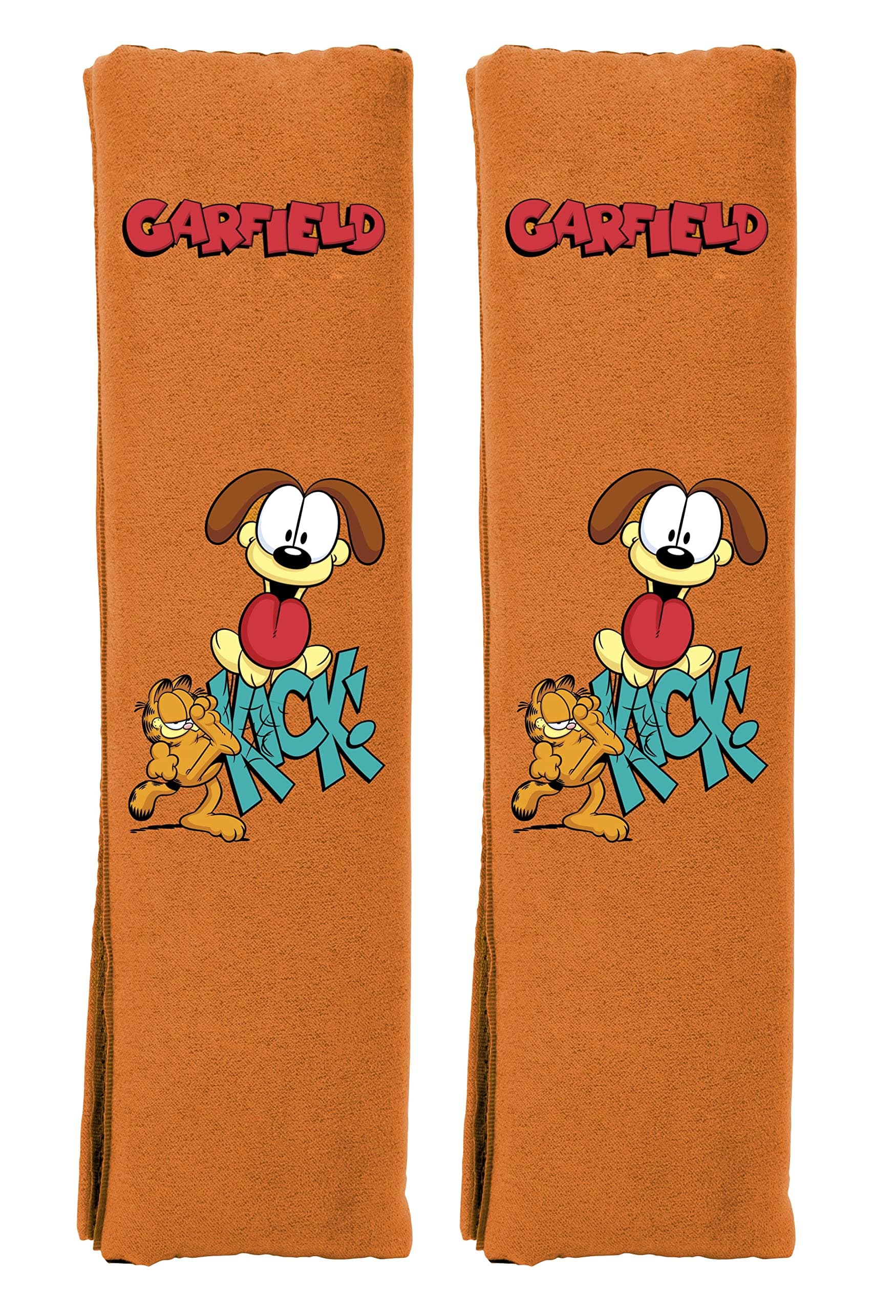 🐱🚗 Garfield 2er Set Gürtelpads für Erwachsene GÜRTELKISSEN 🚗🐱