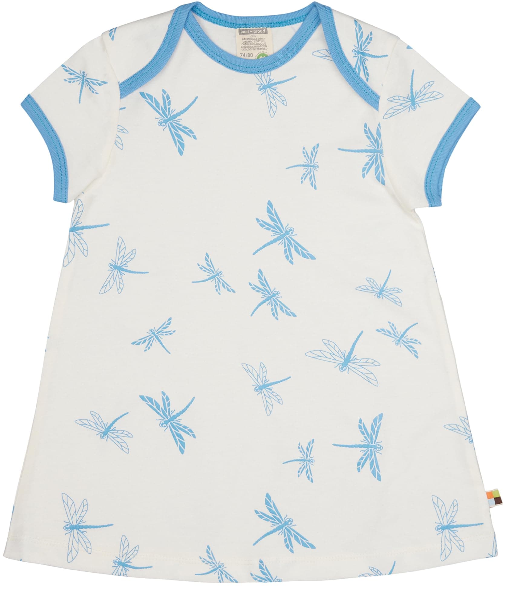 🌟 Reduziert! loud + proud Mädchen Druck Kleid aus Bio Baumwolle 🌟