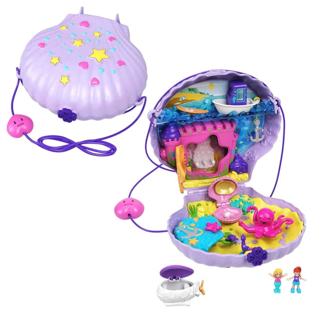 Polly Pocket Muschel-Tasche Unterwasser Spielset 🧜‍♀️🌊