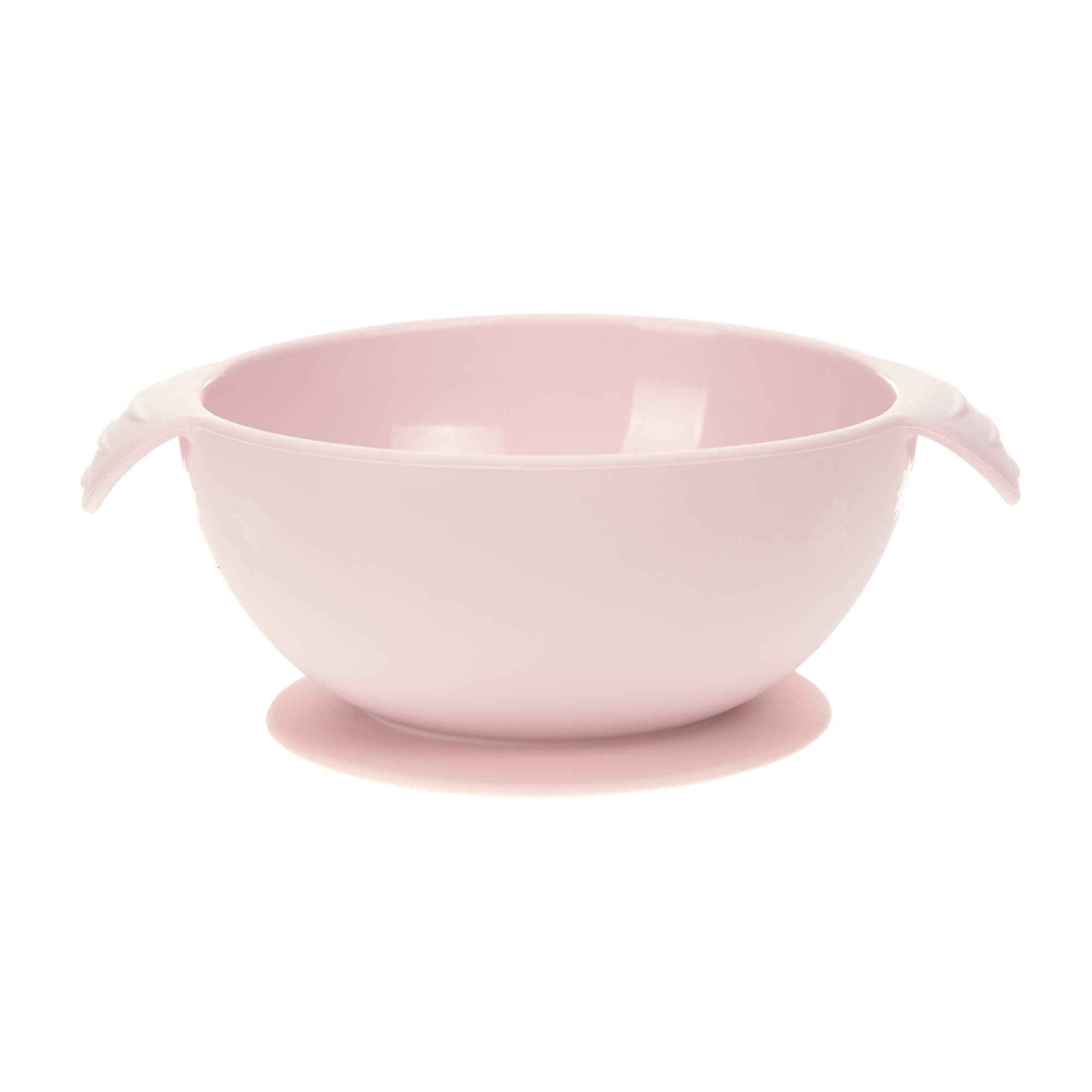 🌟 LÄSSIG Schüssel Silikon Schälchen Kinderschüssel mit Saugnapf rutschfest mikrowellengeeignet Kindergeschirr/ Rosa 🌟