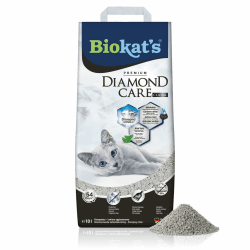 🐱🌿 Biokat's Diamond Care Classic Katzenstreu ohne Duft - 10L Sack Angebot bei HelloDeals