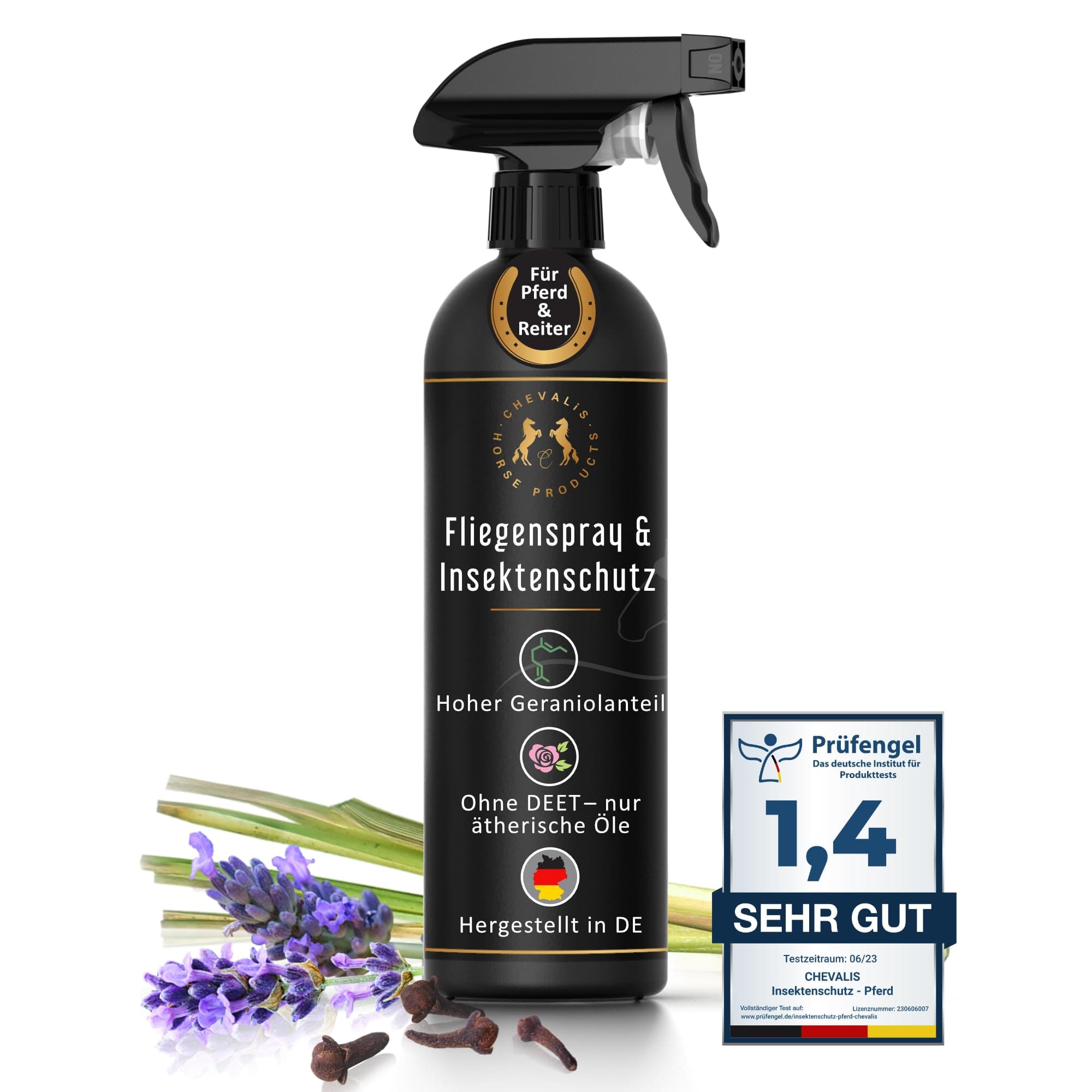CHEVALIS Fliegenspray & Insektenschutz Pferd 500ml 🐴🌸