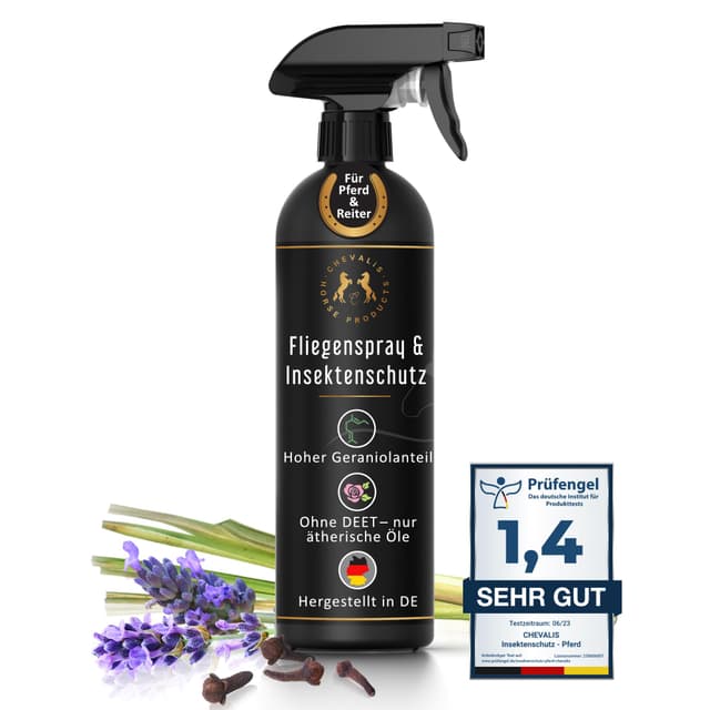 CHEVALIS Fliegenspray & Insektenschutz Pferd 500ml 🐴🌸