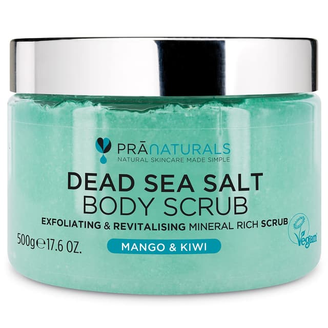 PraNaturals Körperpeeling mit Salz aus dem Toten Meer 500g 🌿🛁