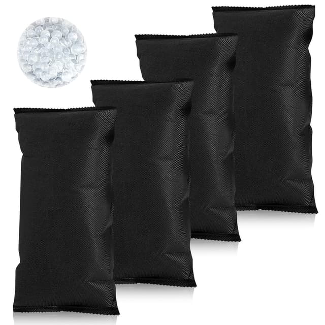🚗 OMECO Entfeuchter Auto Kissen 2000g Wiederverwendung Silica Gel Luftentfeuchter Granulat Pack
