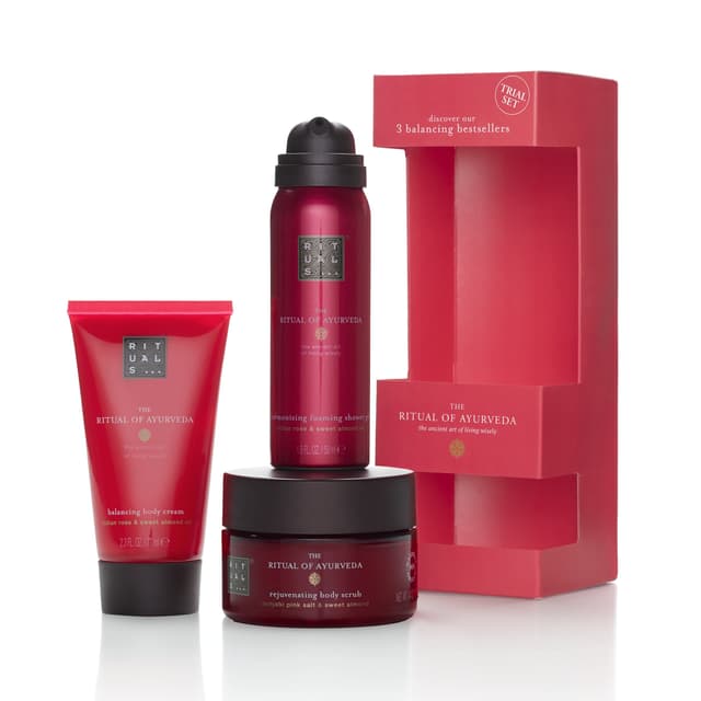 🎁 RITUALS Geschenkset für Frauen: The Ritual of Ayurveda Probierset 🌹🌿