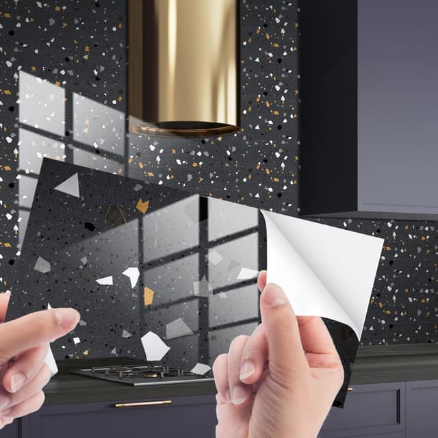 🔥 Mega Deal! 16 Stück Fliesenaufkleber 30x15cm Marmor Muster