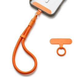MORSUNBELA Handykette Kurz mit📱, Handschlaufe🔑, Handyanhänger🔗, Verstellbare Handykette Universal🌟