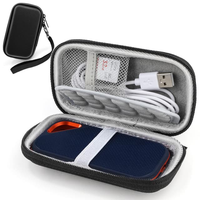 🔥 GlasFlength Tasche Hülle für SanDisk Extreme PRO | 1TB 2TB SSD Case