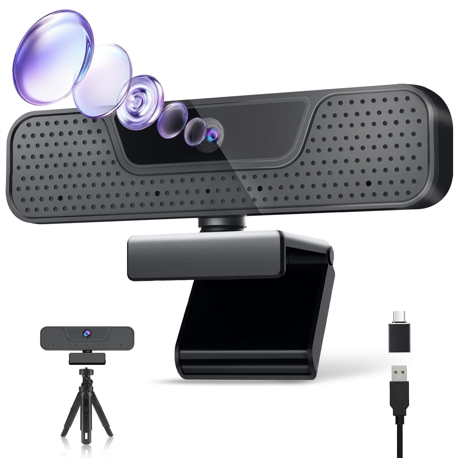 ToLuLu 4K Autofokus Webcam für PC 📷🎙️