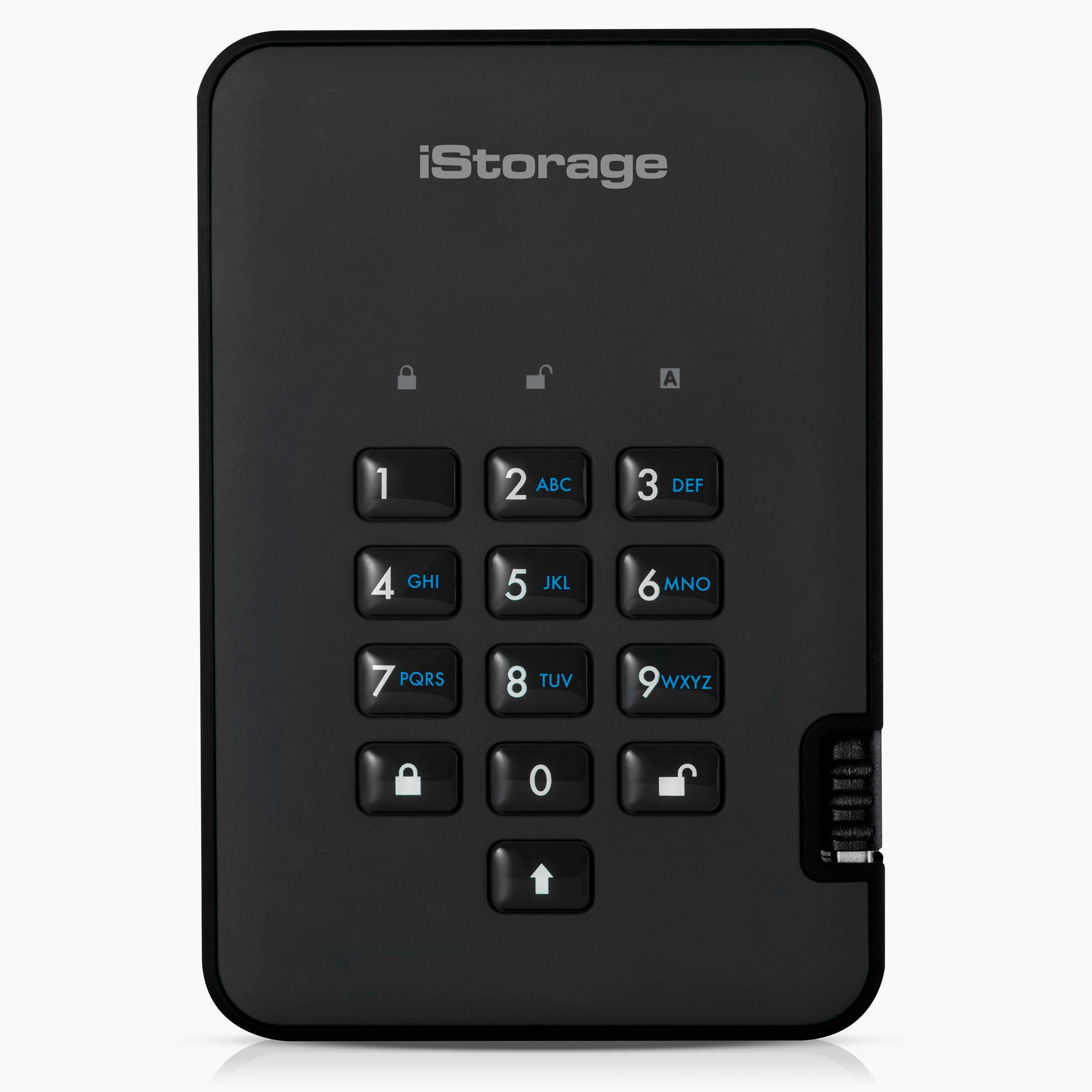 iStorage diskAshur2 HDD 5TB Schwarz 🔒🌊💻