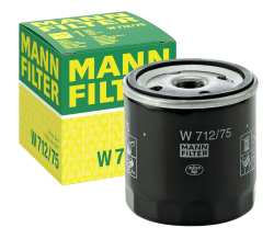 🔥 Super Deal! MANN-FILTER W 712/75 Ölfilter für Pkw + Transporter - 1 Packung