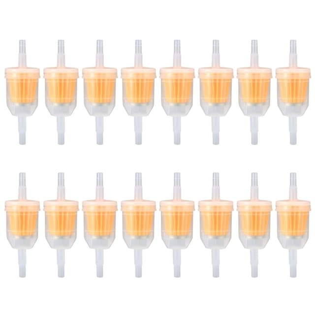 🔥 Angebot: Vwoqiy 16 Stück Gas Inline Benzinfilter Kraftstofffilter 🌟