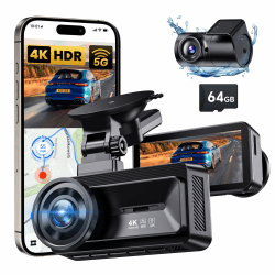 🚗📹 COOLCRAZY Dashcam Auto Vorne Hinten 4K Full HD Dual Dash Kamera für Autos 🌟