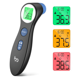 🌡️👶👦👩 Fieberthermometer für Babys, Kinder und Erwachsene - Kontaktloses Stirnthermometer mit Infrarot-Technologie