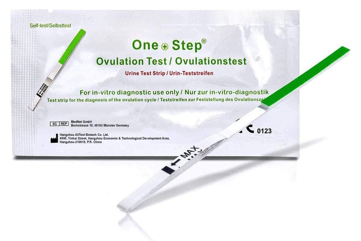 🔥 50 Stück One+Step Ovulationstest - Fruchtbarkeitstest für Frauen