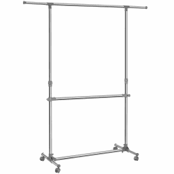 👗🌟 SONGMICS Kleiderständer Garderobenständer mit Rollen - Angebot! Angebot bei HelloDeals