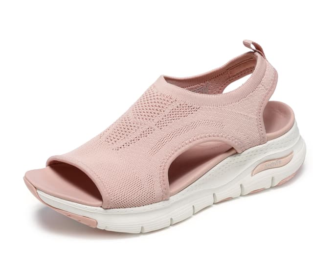 🌟 Angebot! Skechers Arch Fit City Catch Damen Sandalen 38 EU Blush Knit