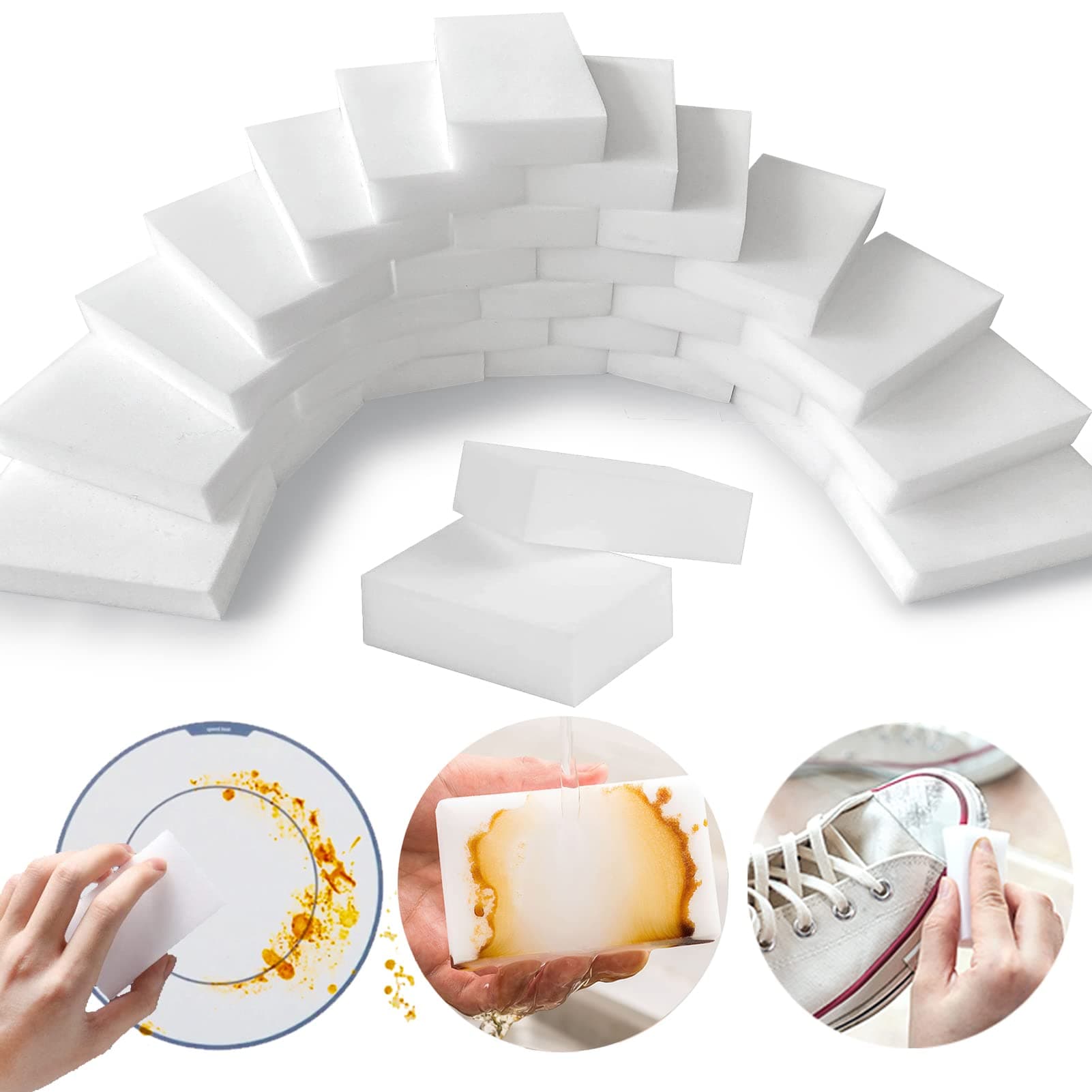 Zauberschwamm Magic Sponge Eraser - 50 Stück Set 🧽