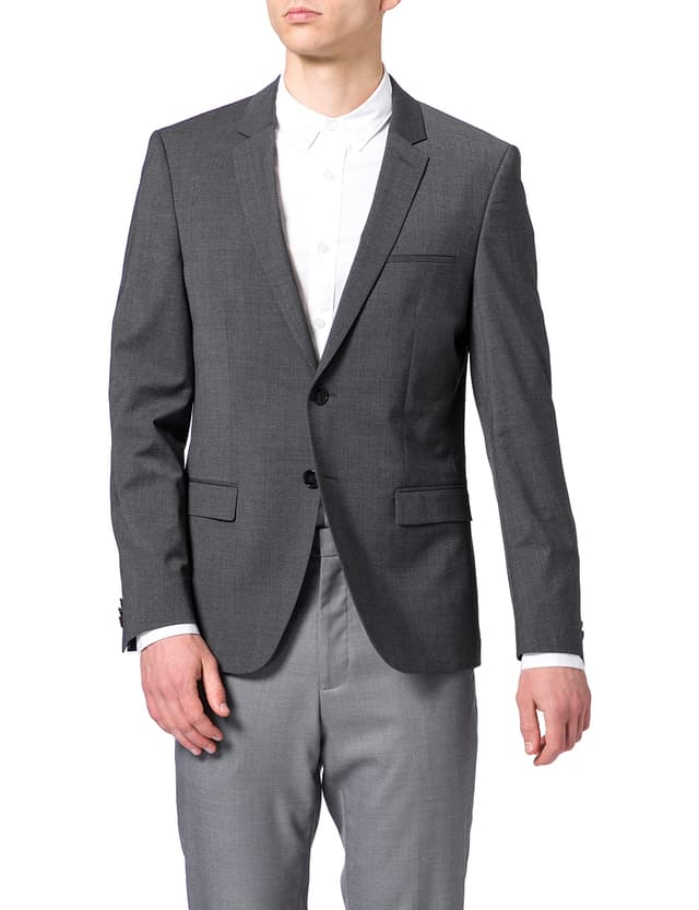 🔥 HUGO Herren Jacket 46 Dark Grey028 im Angebot! 💥