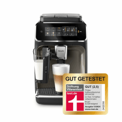 Philips 3300 Serie Kaffeevollautomat - LatteGo-Milchsystem, SilentBrew, AquaClean Filter 🌟 Angebot bei HelloDeals