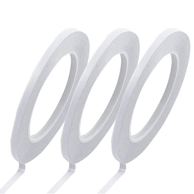 YISUMEI Doppelseitiges Klebeband - 3 Rollen Selbstklebend 🎨🧵