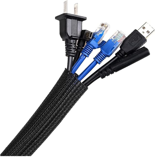 AGPTEK 25mm-3m Kabelschlauch, selbstschließend Kabelkanal 🐱🔌