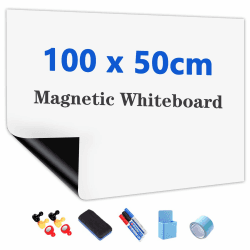 🌟 Super Angebot: JOMUSAGA Whiteboard Folie 100x50 cm 🧲