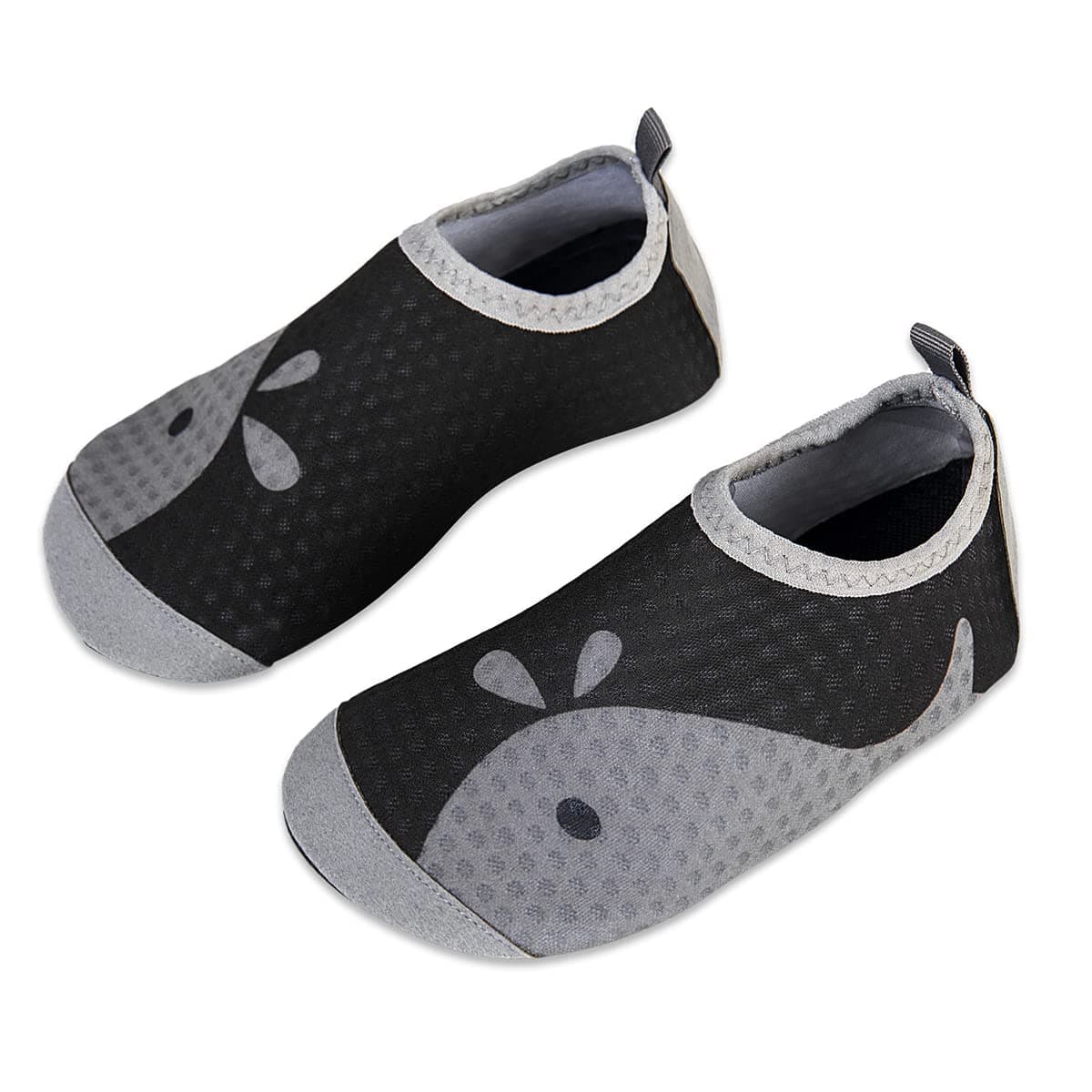 👶🌊 Kinder Badeschuhe Wasserschuhe Strandschuhe Mädchen Jungen Schwimmschuhe Barfußschuhe rutschfeste Surfschuhe Sportschuhe Kleinkind Schwimmbad 22/23 EU Xjy Black Ash