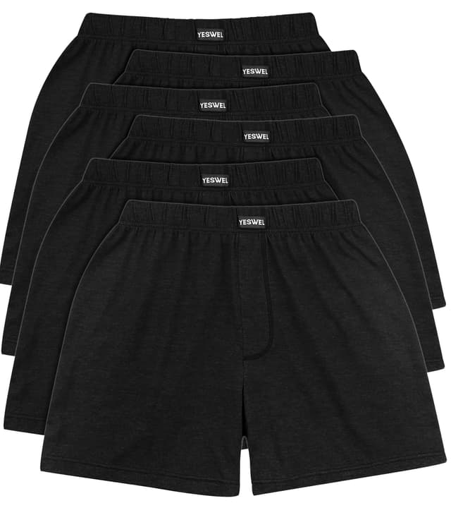 YESWEL 6er Pack Boxershorts Herren 🩲🔥